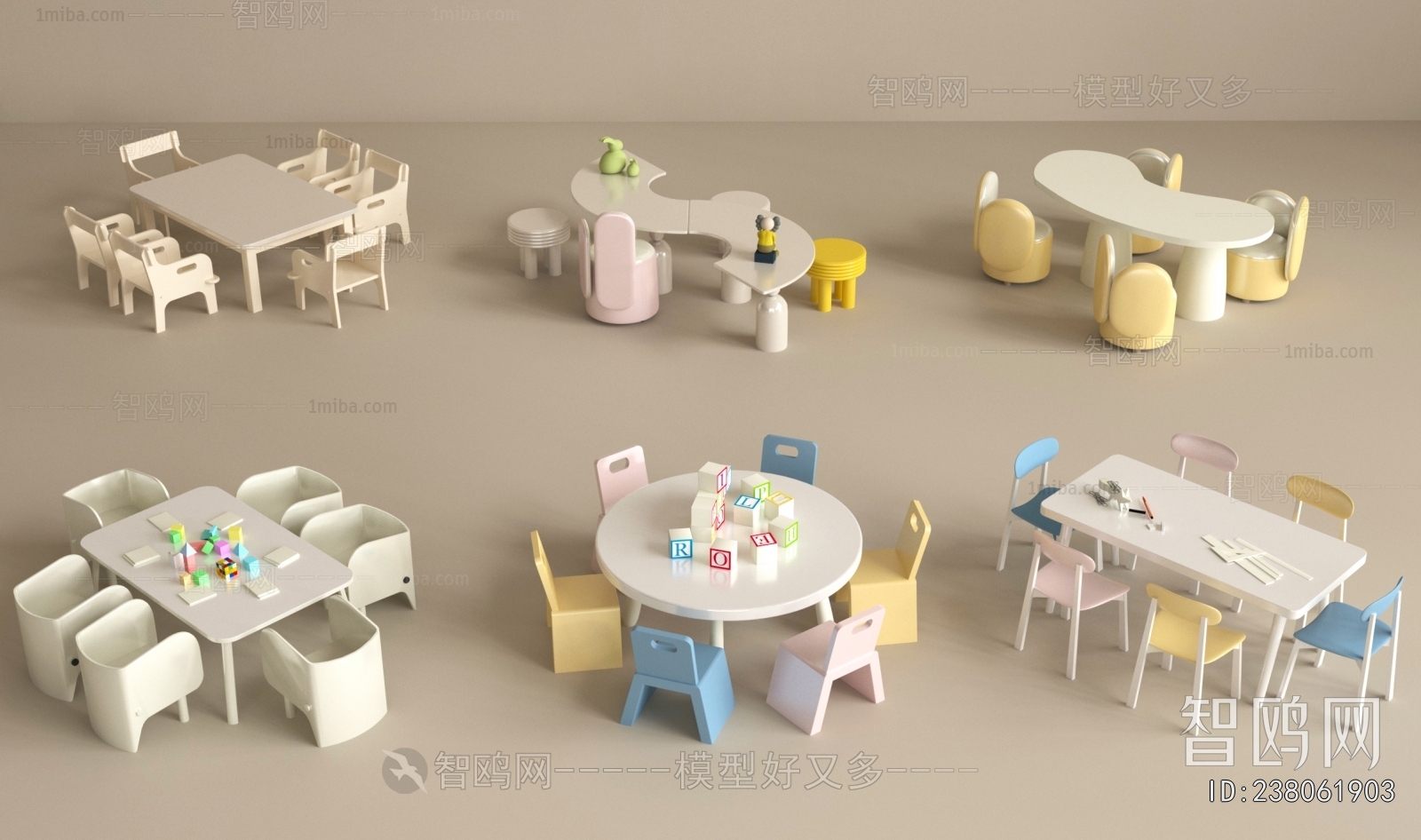 Modern Children's Table/chair