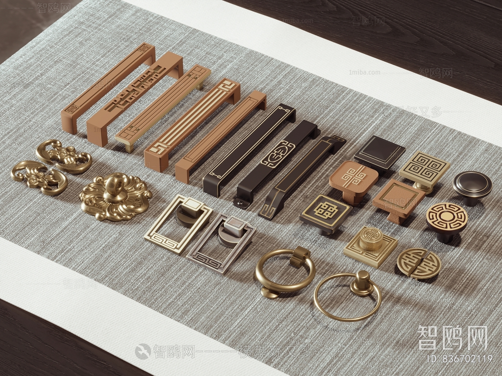 New Chinese Style Door Handle