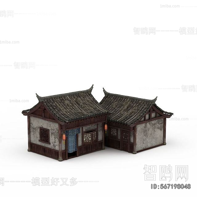 Chinese Style Ancient Architectural Buildings