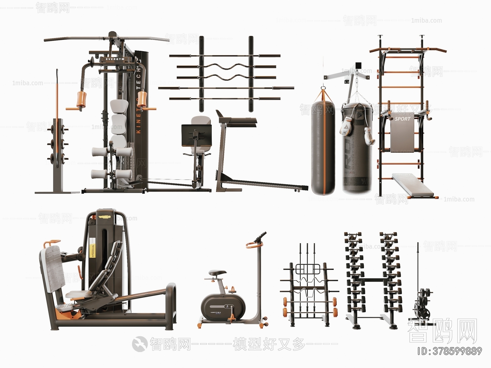 Modern Fitness Equipment