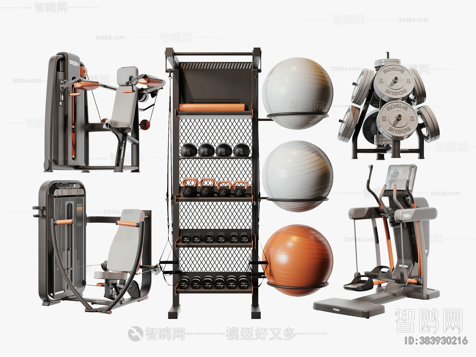 Modern Fitness Equipment