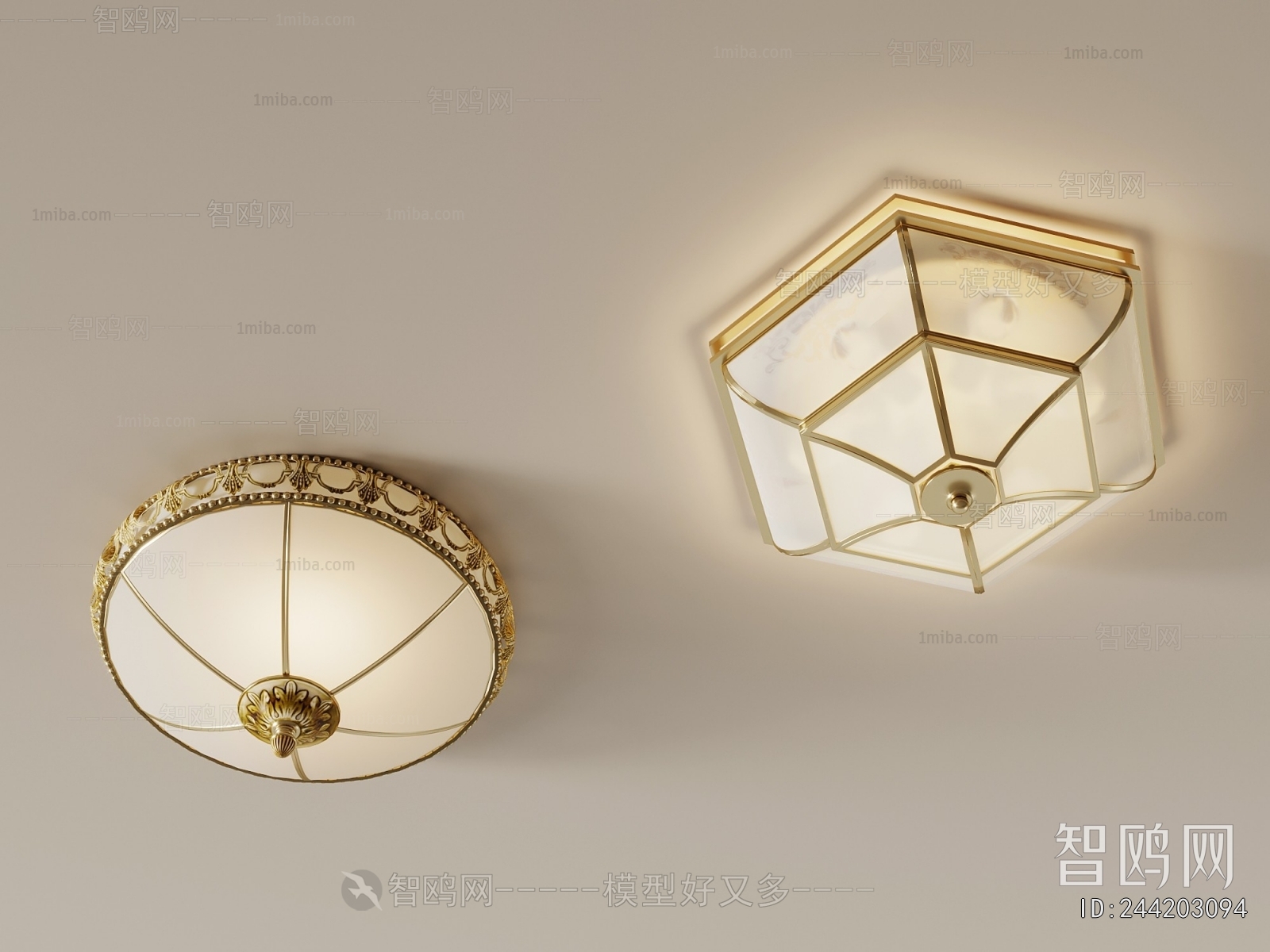 French Style Ceiling Ceiling Lamp