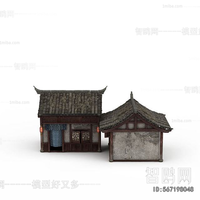 Chinese Style Ancient Architectural Buildings