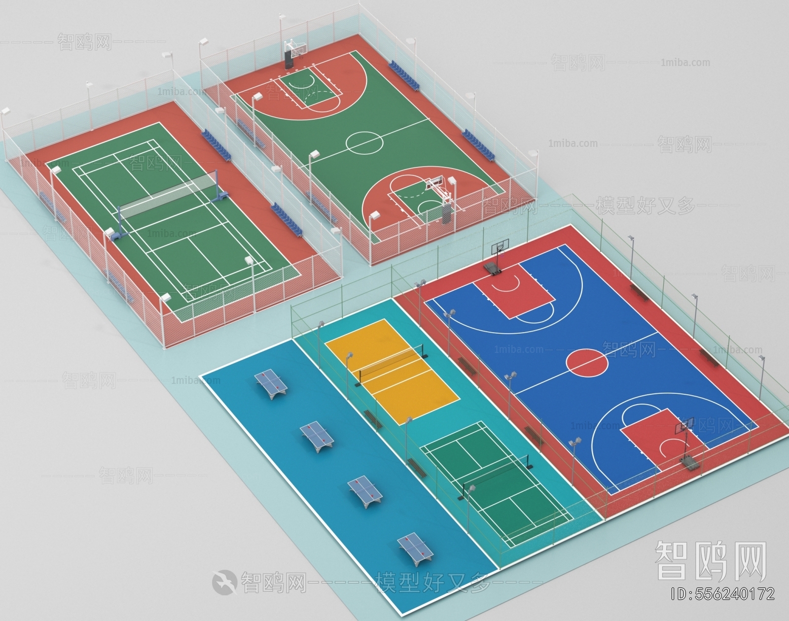 Modern Outdoor Sports Stadium