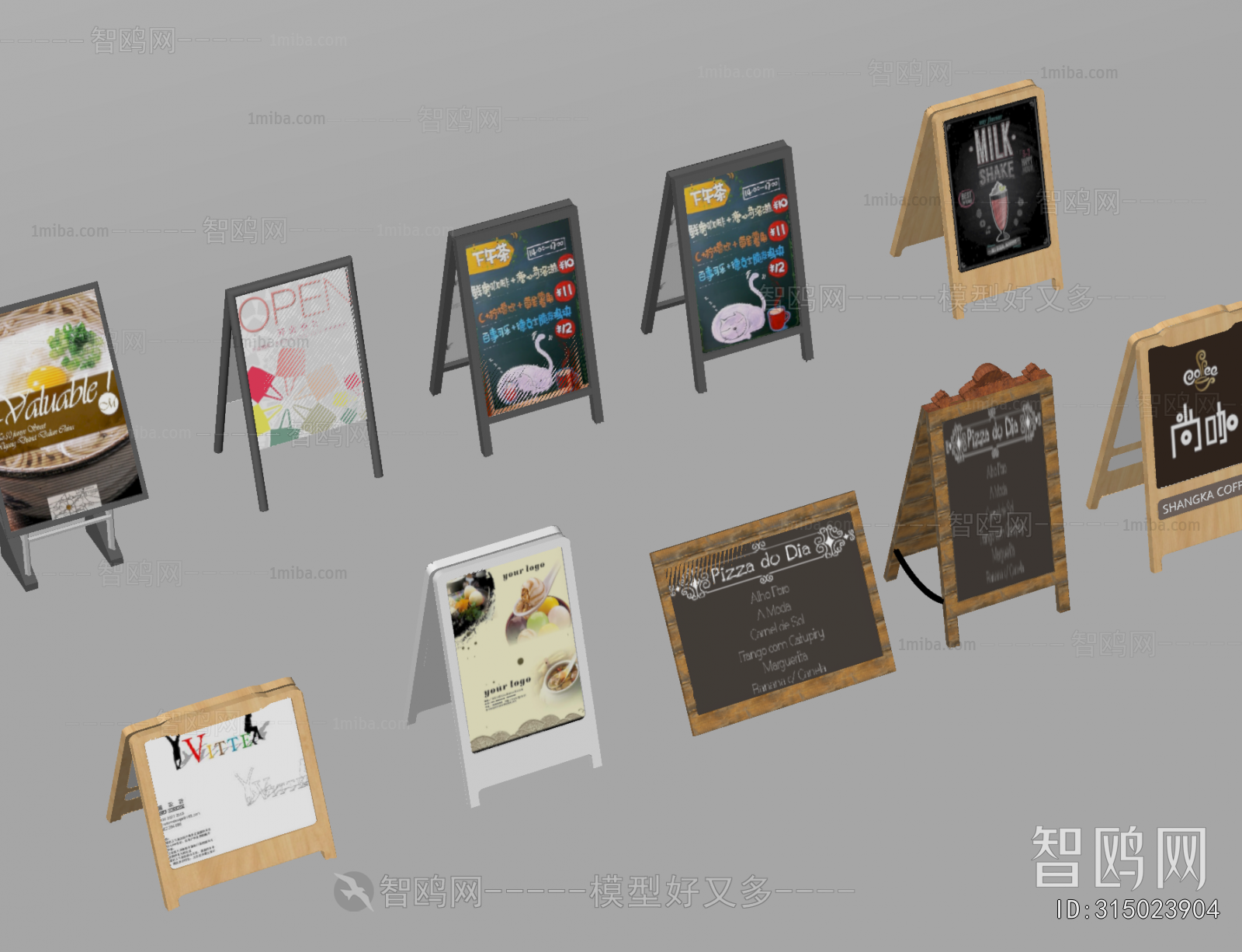 Modern Blackboard/whiteboard