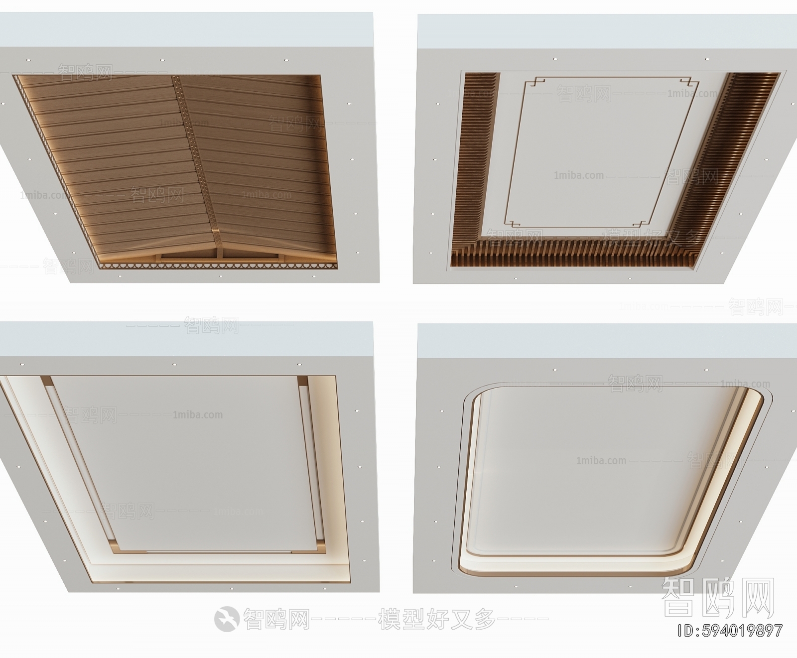 New Chinese Style Suspended Ceiling