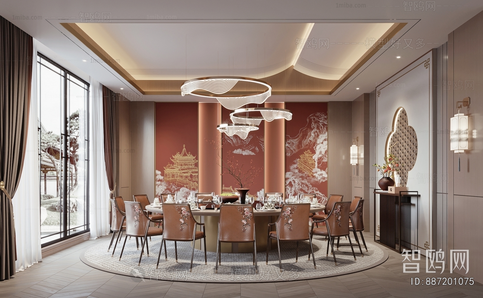 New Chinese Style Restaurant Box