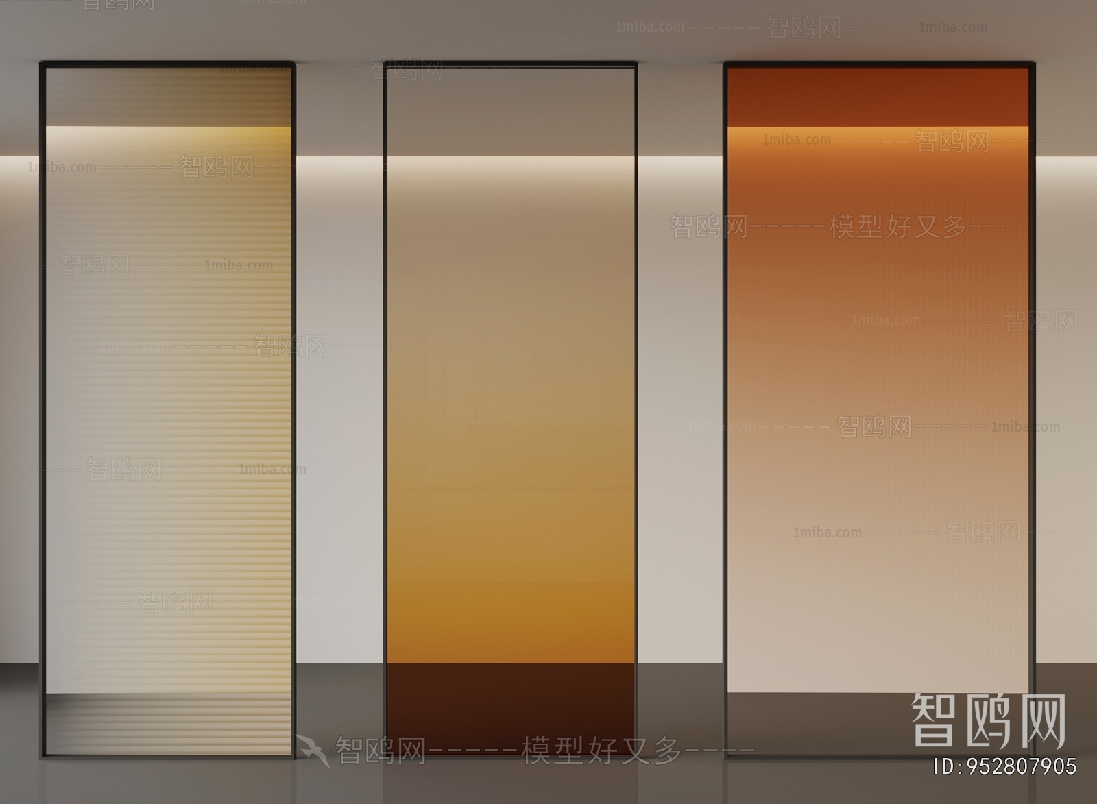 Modern Glass Screen Partition