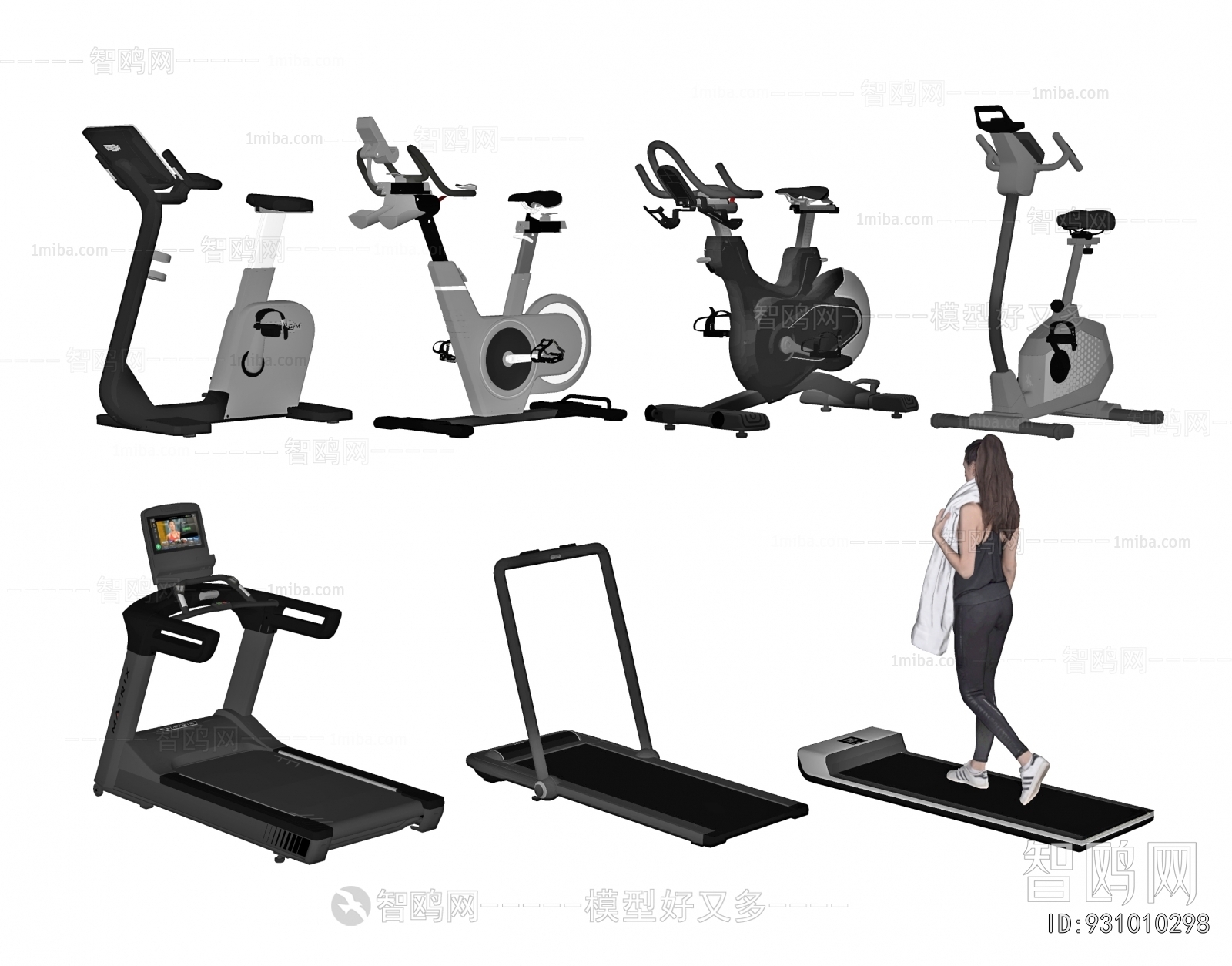 Modern Fitness Equipment