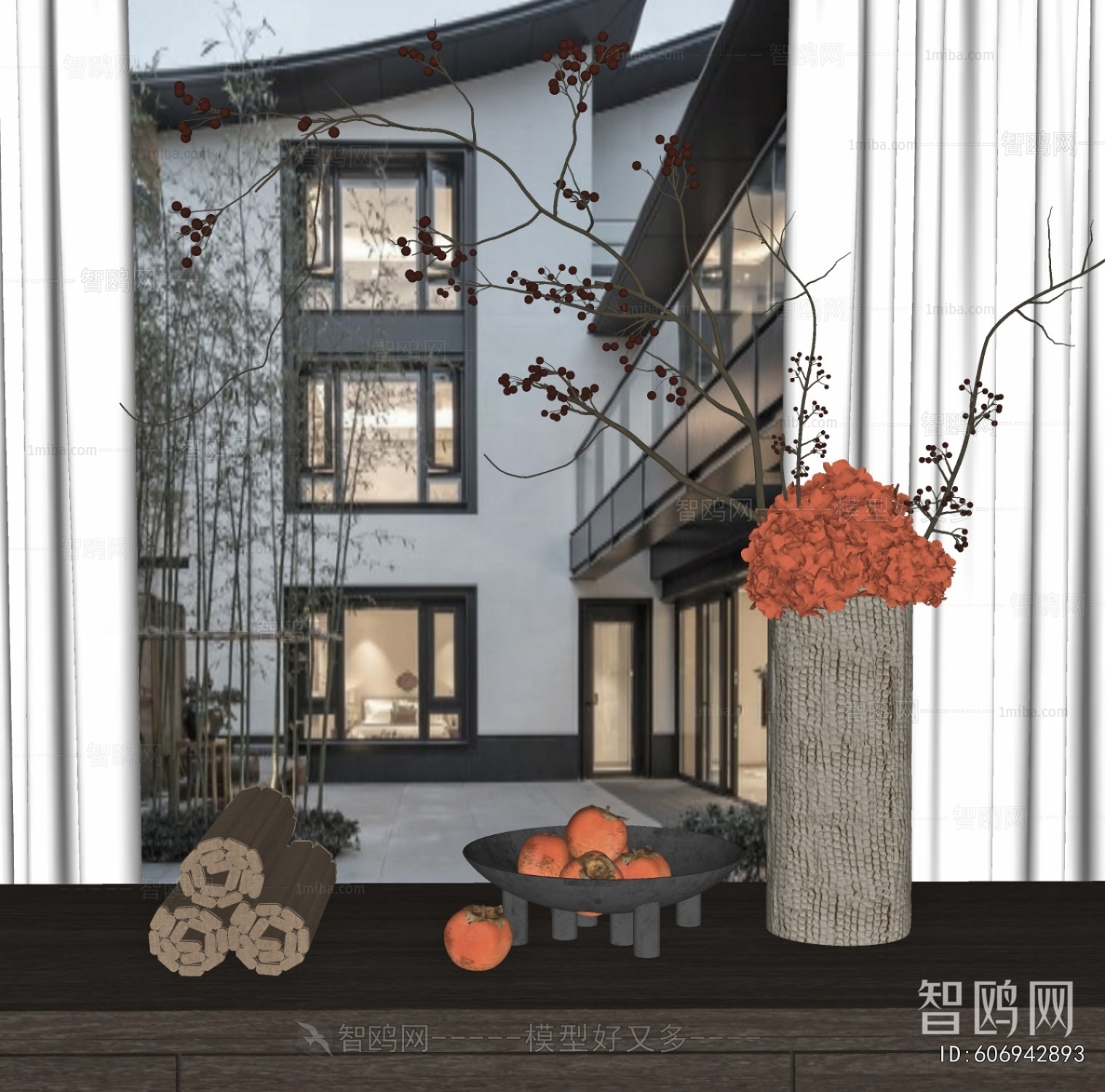 New Chinese Style Decorative Set