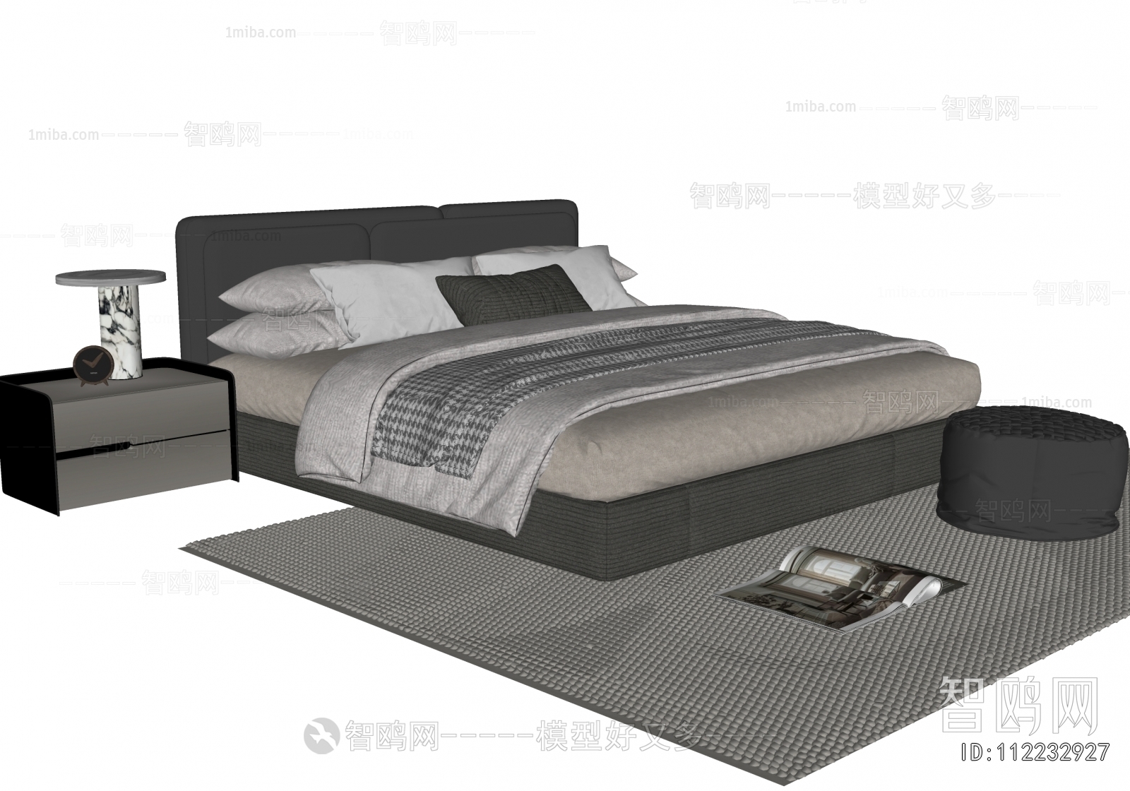 Modern Double Bed