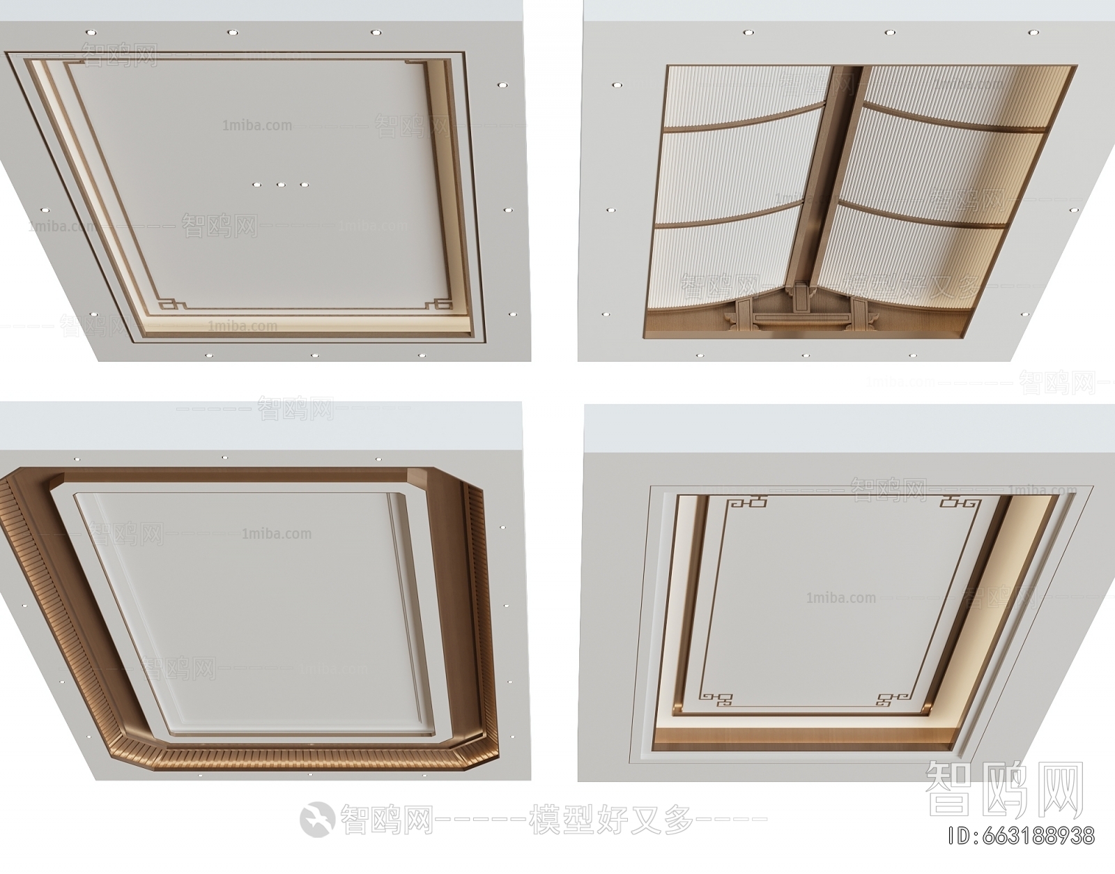 New Chinese Style Suspended Ceiling