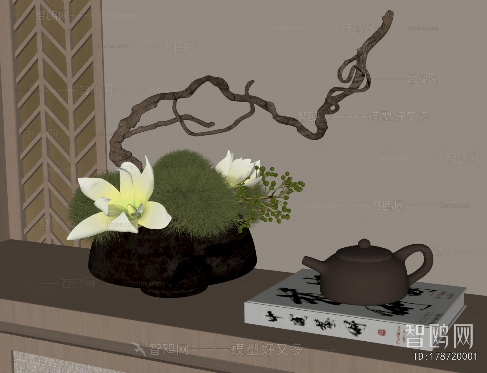 New Chinese Style Bonsai