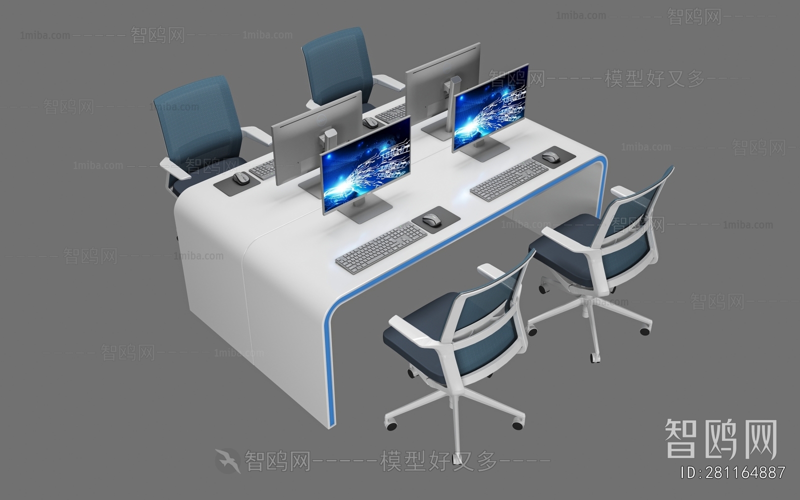 Modern Office Desk And Chair