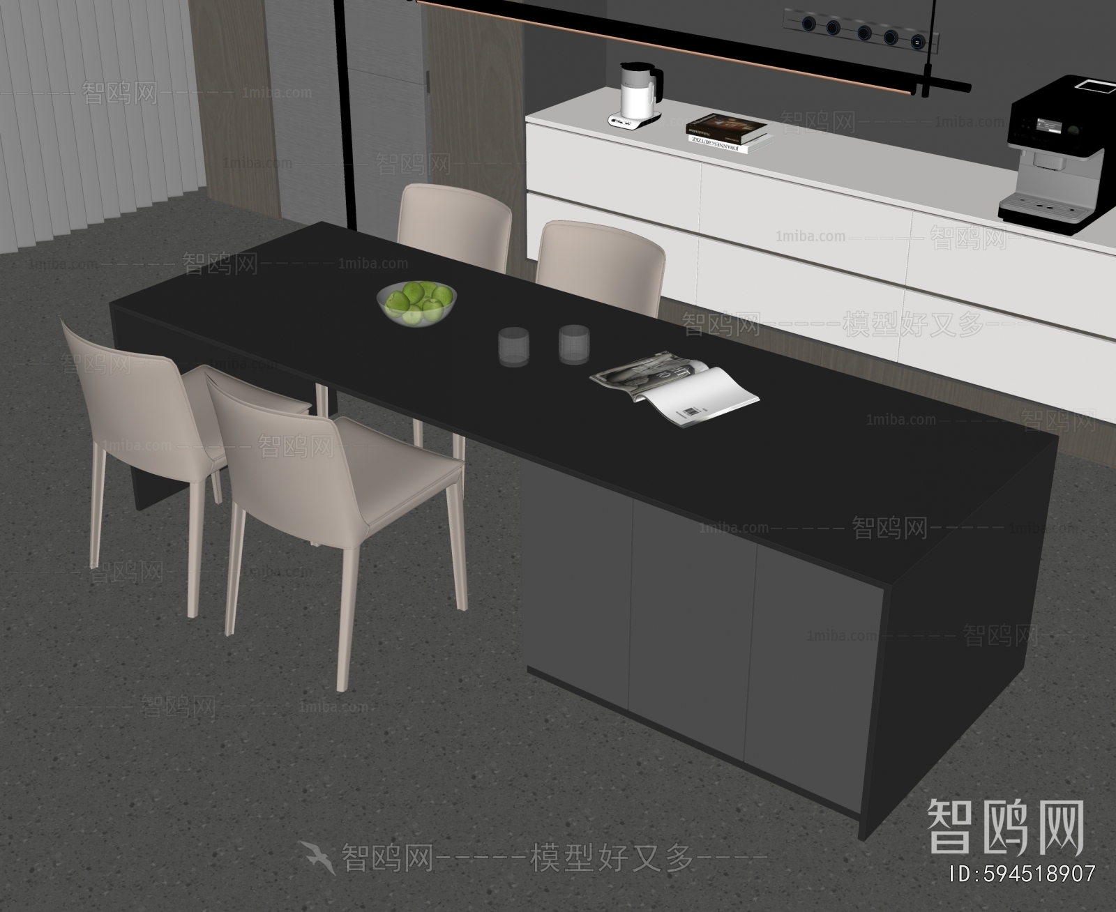 Modern Dining Table And Chairs