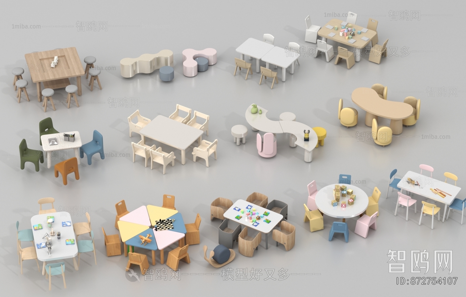 Modern Children's Table/chair