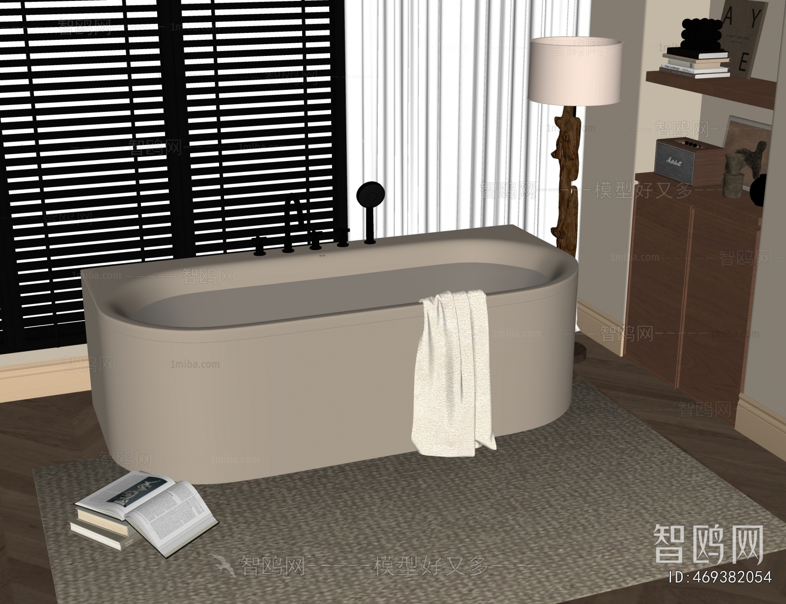 Modern Bathtub