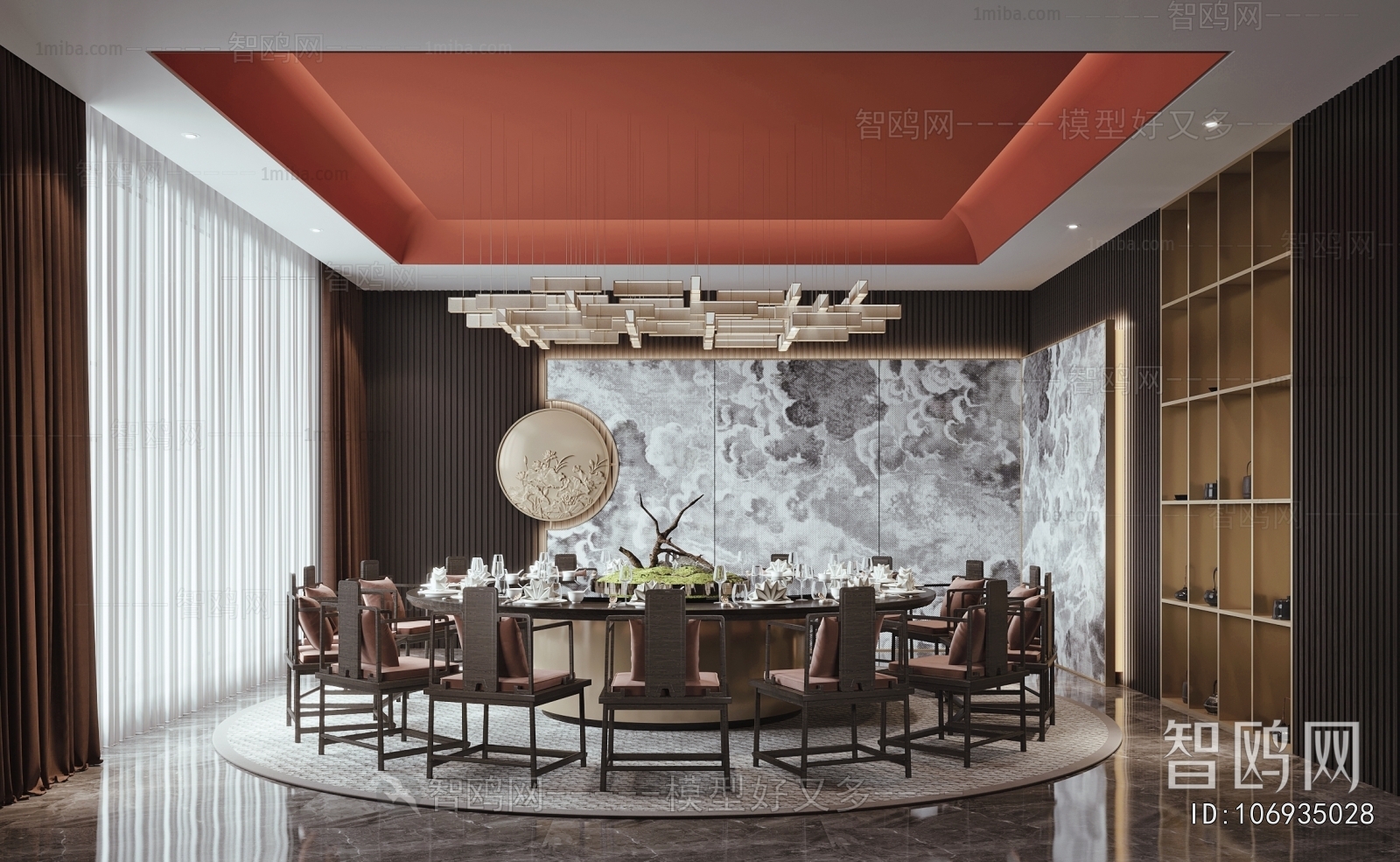 New Chinese Style Restaurant Box