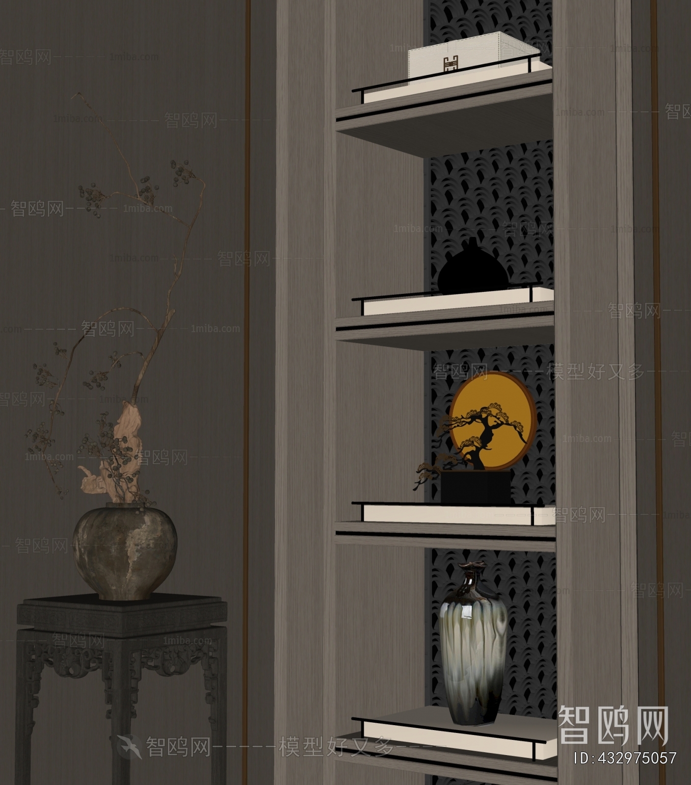 New Chinese Style Decorative Set