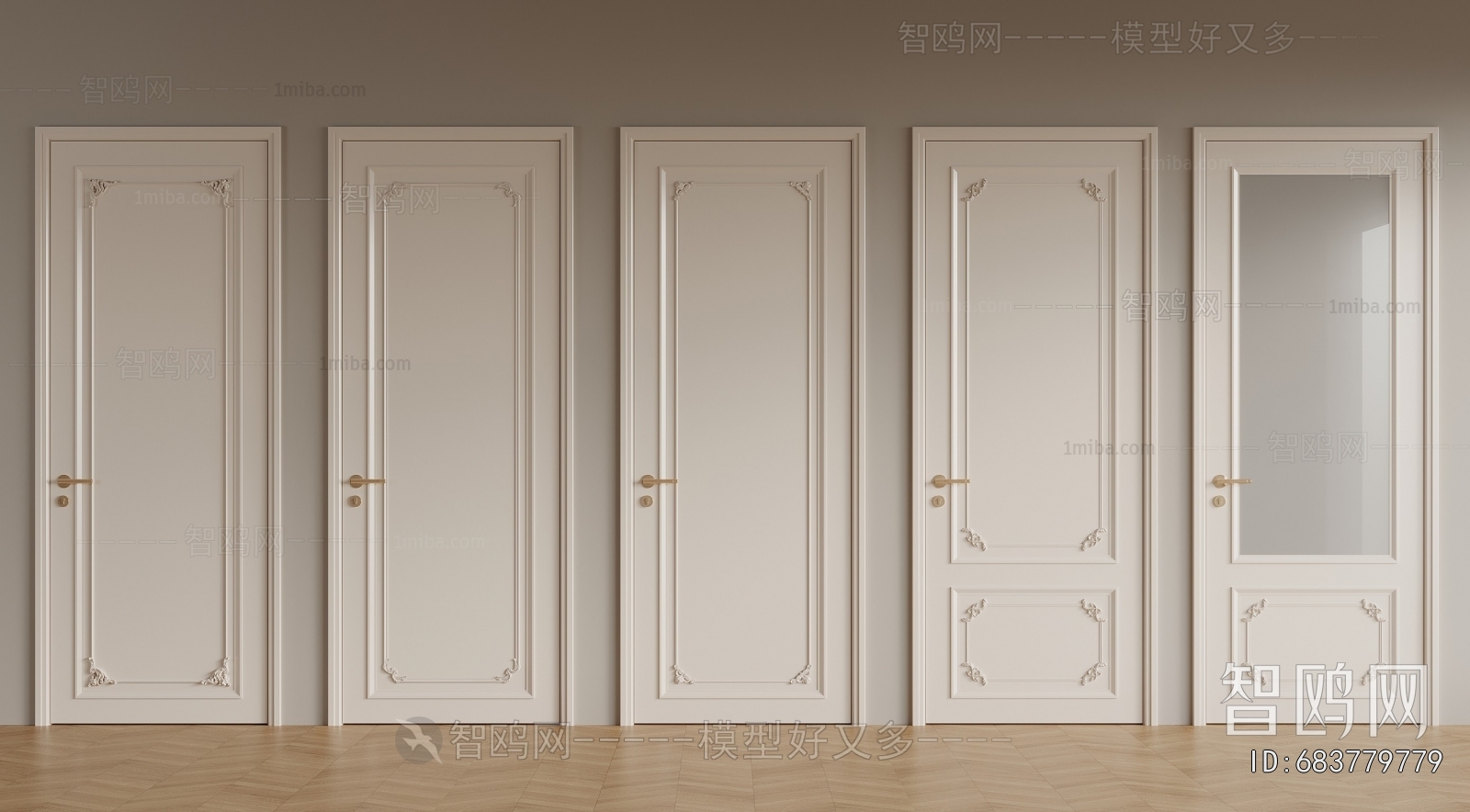 French Style Single Door