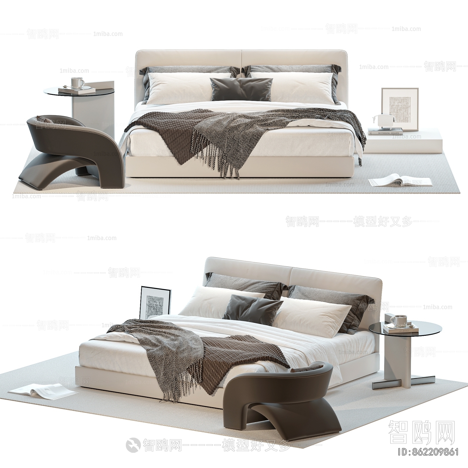 Modern Double Bed