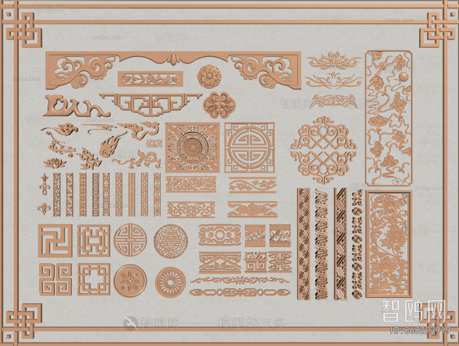 New Chinese Style Carving