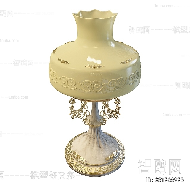 European Style Table Lamp