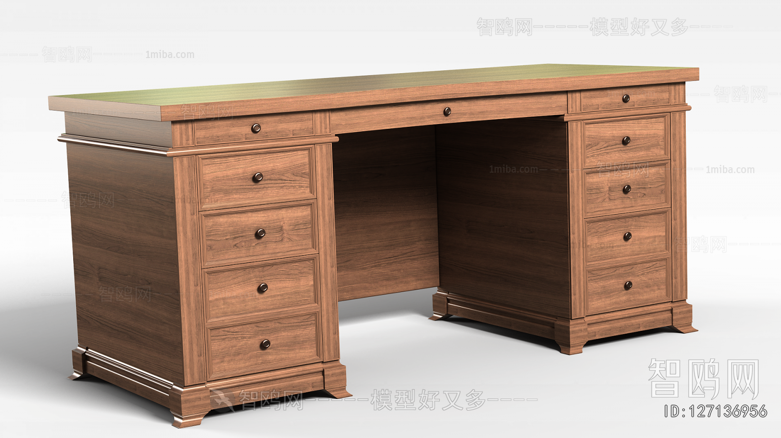 Simple European Style Office Table