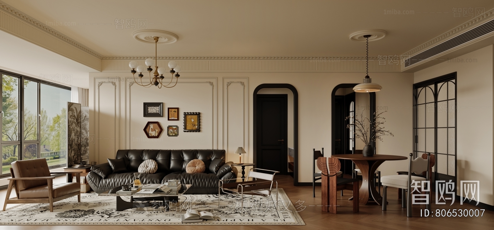 French Style A Living Room