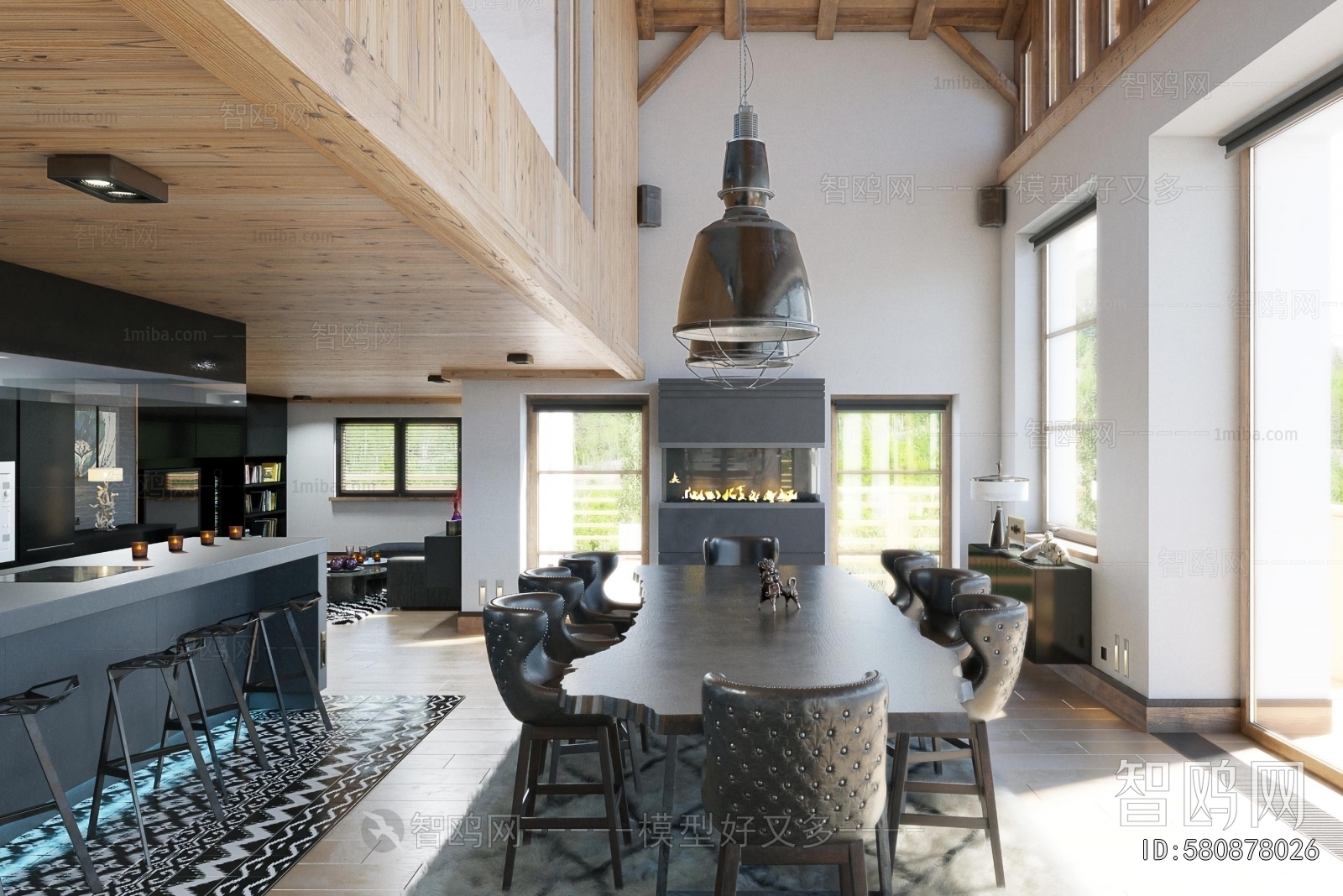 Industrial Style A Living Room