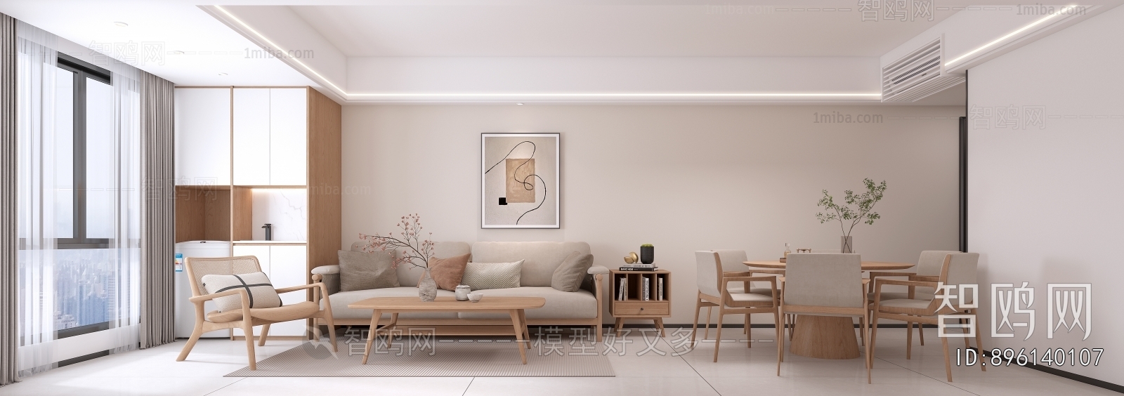 Nordic Style A Living Room