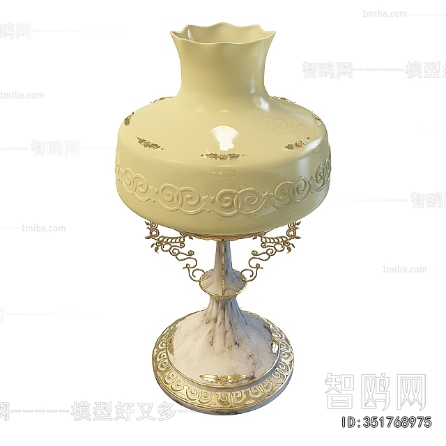 European Style Table Lamp