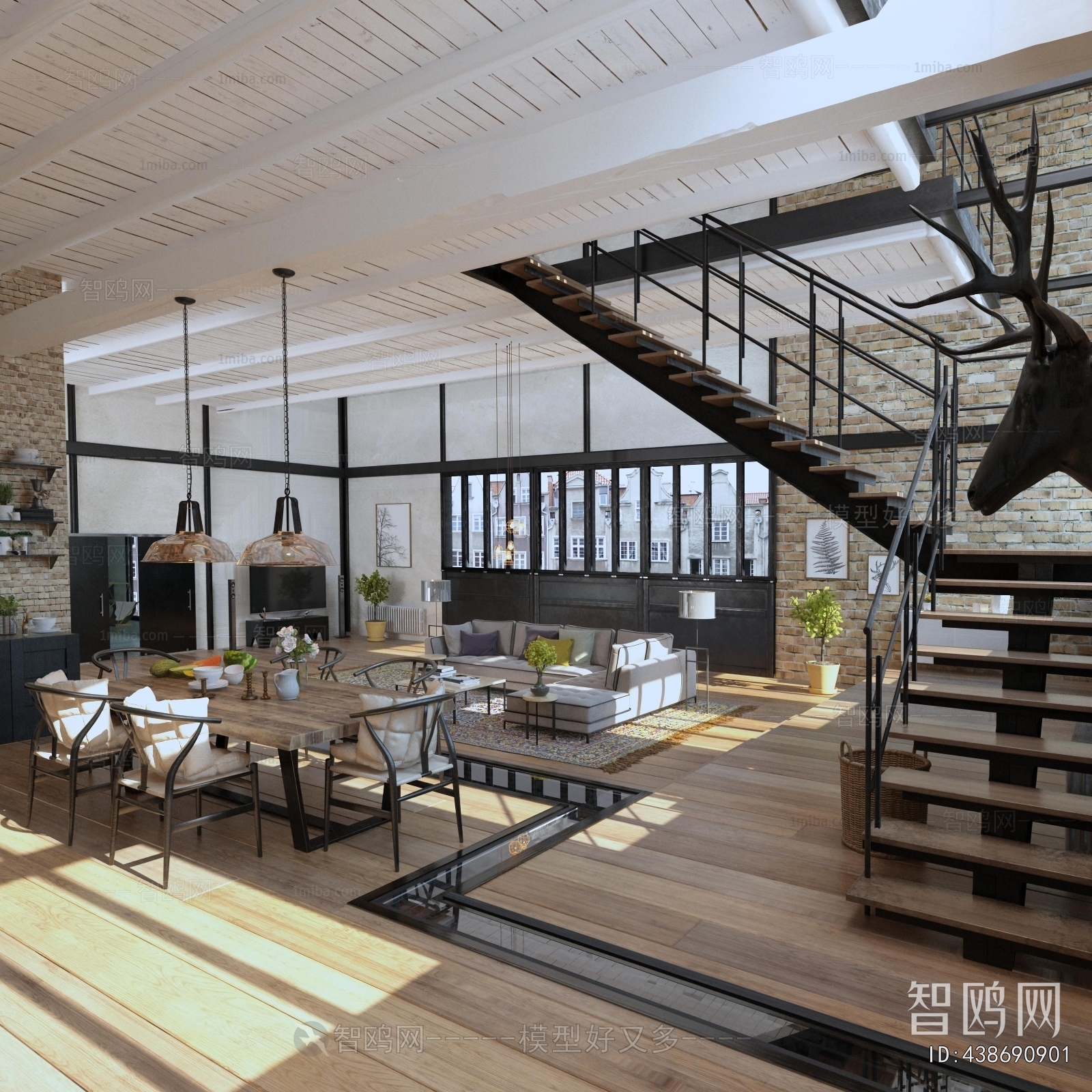 Industrial Style Restaurant