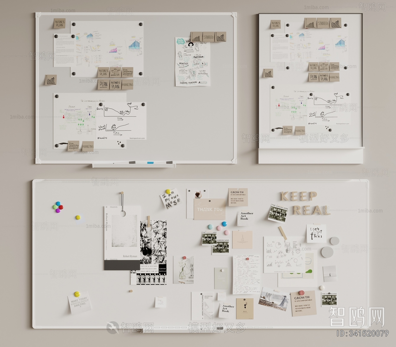 Modern Blackboard/whiteboard