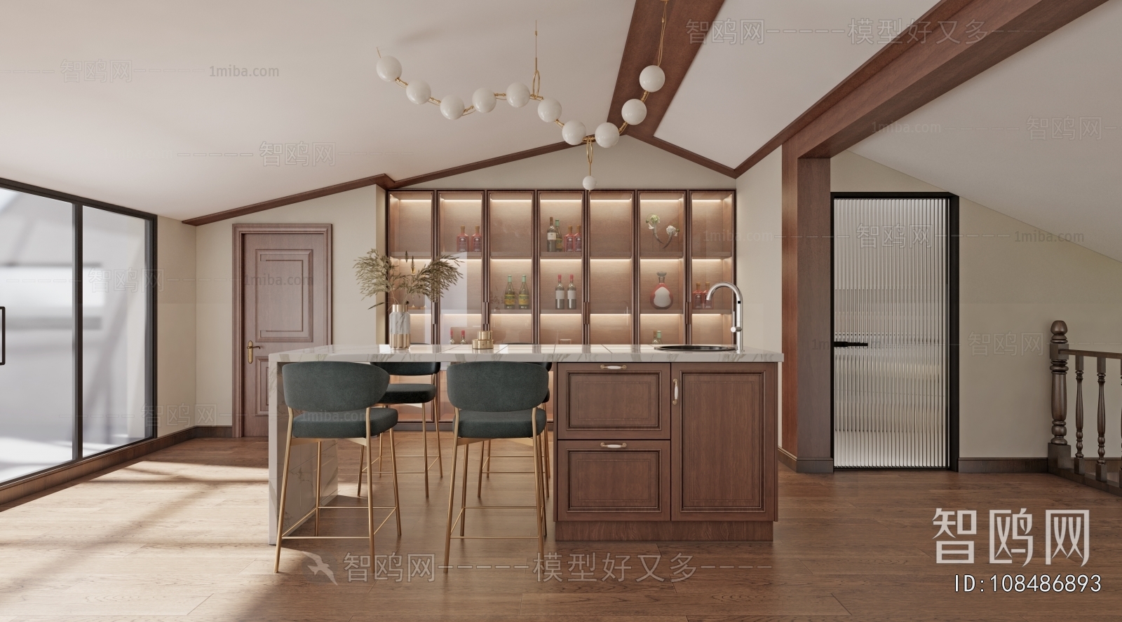 American Style Wine Cellar/Wine Tasting Room