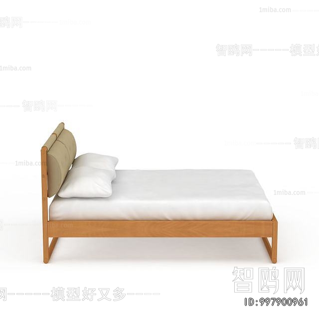 Nordic Style Double Bed
