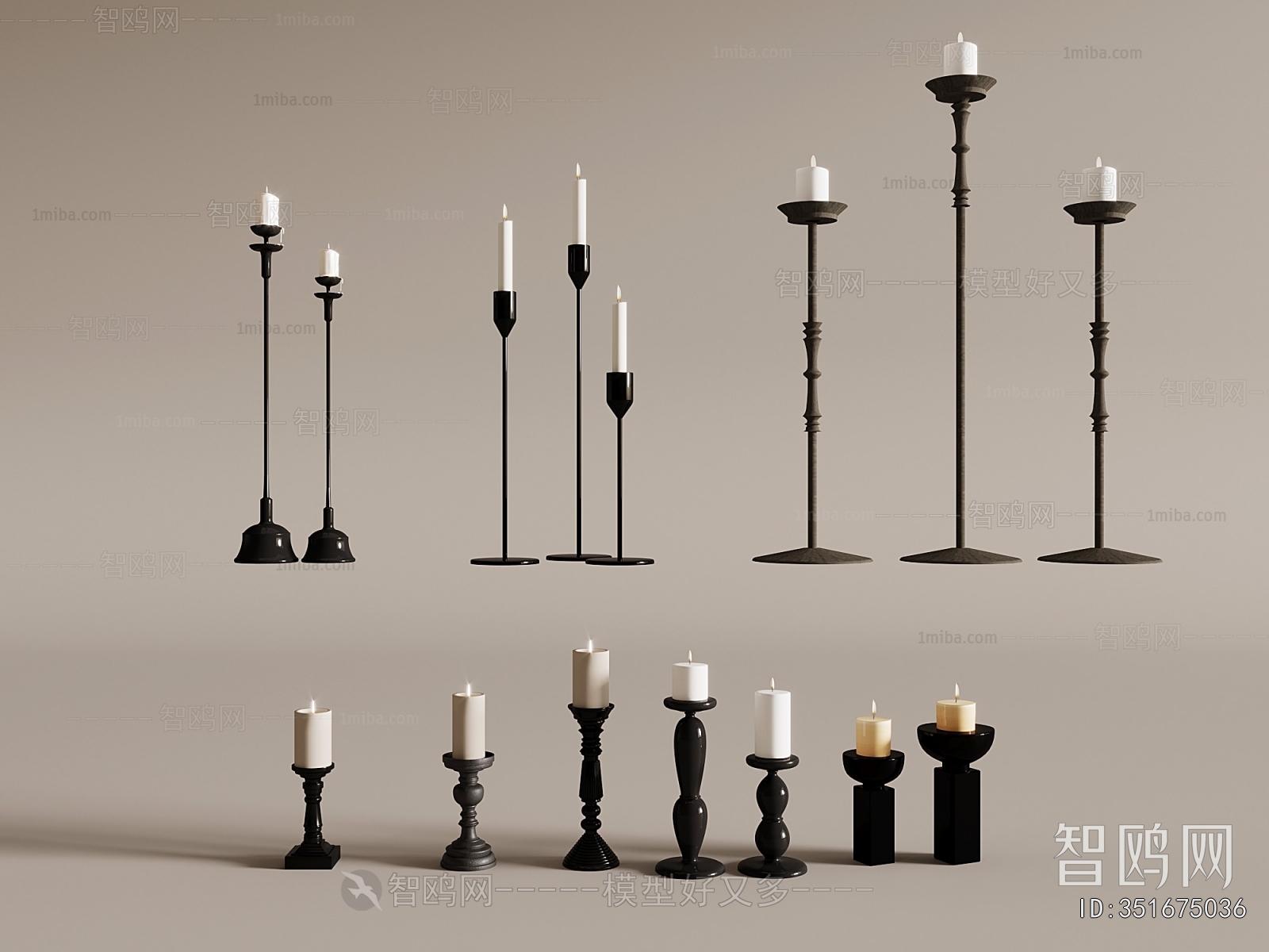 French Style Candlestick