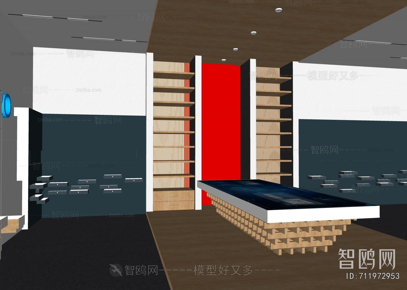 New Chinese Style Exhibition Hall