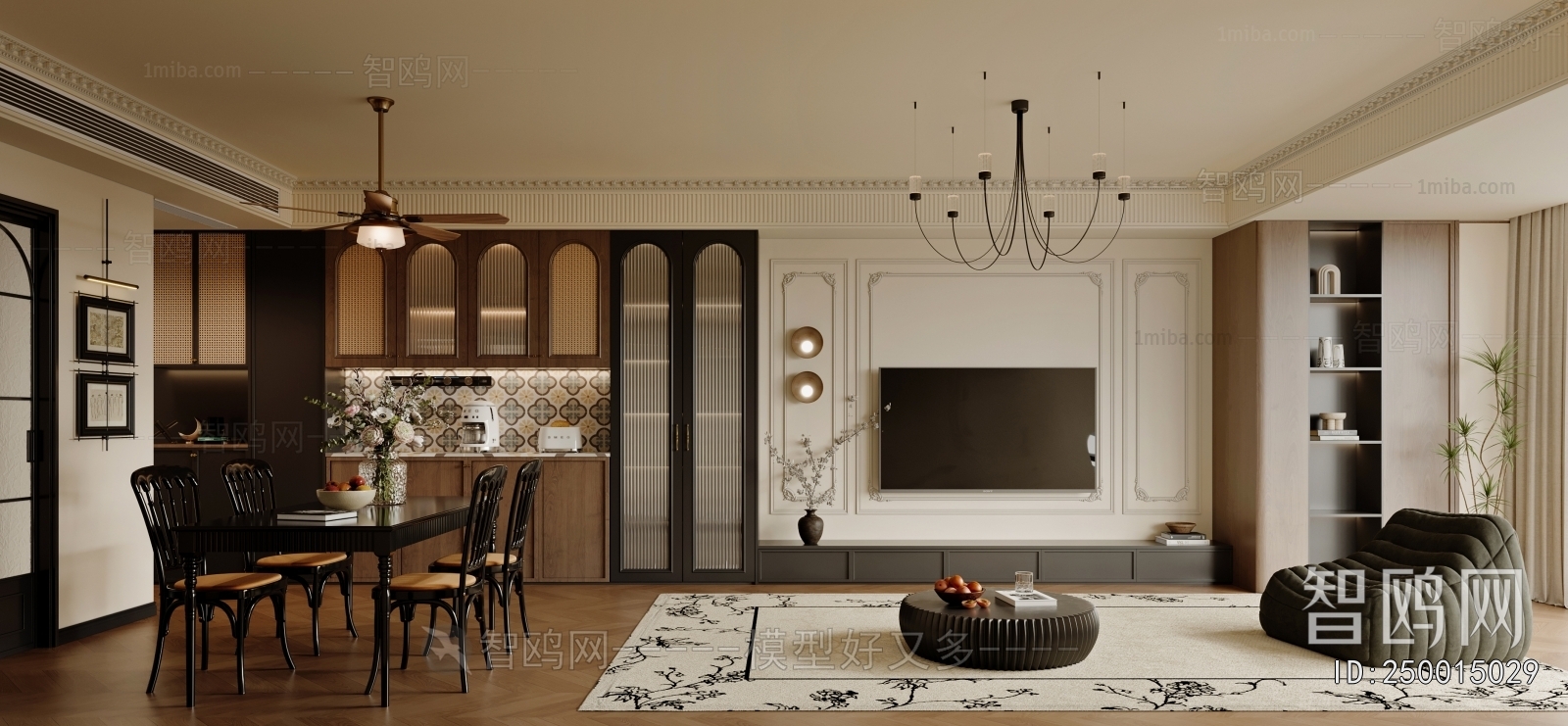 French Style A Living Room