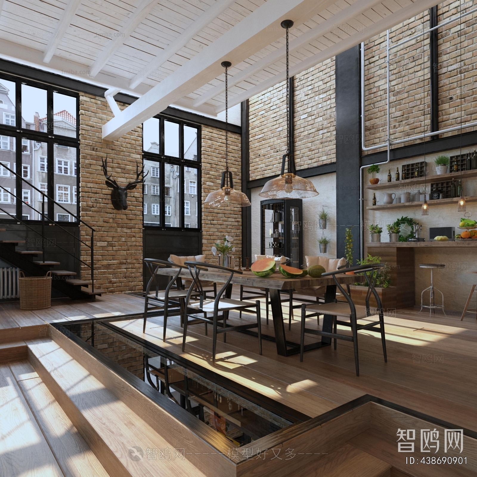 Industrial Style Restaurant