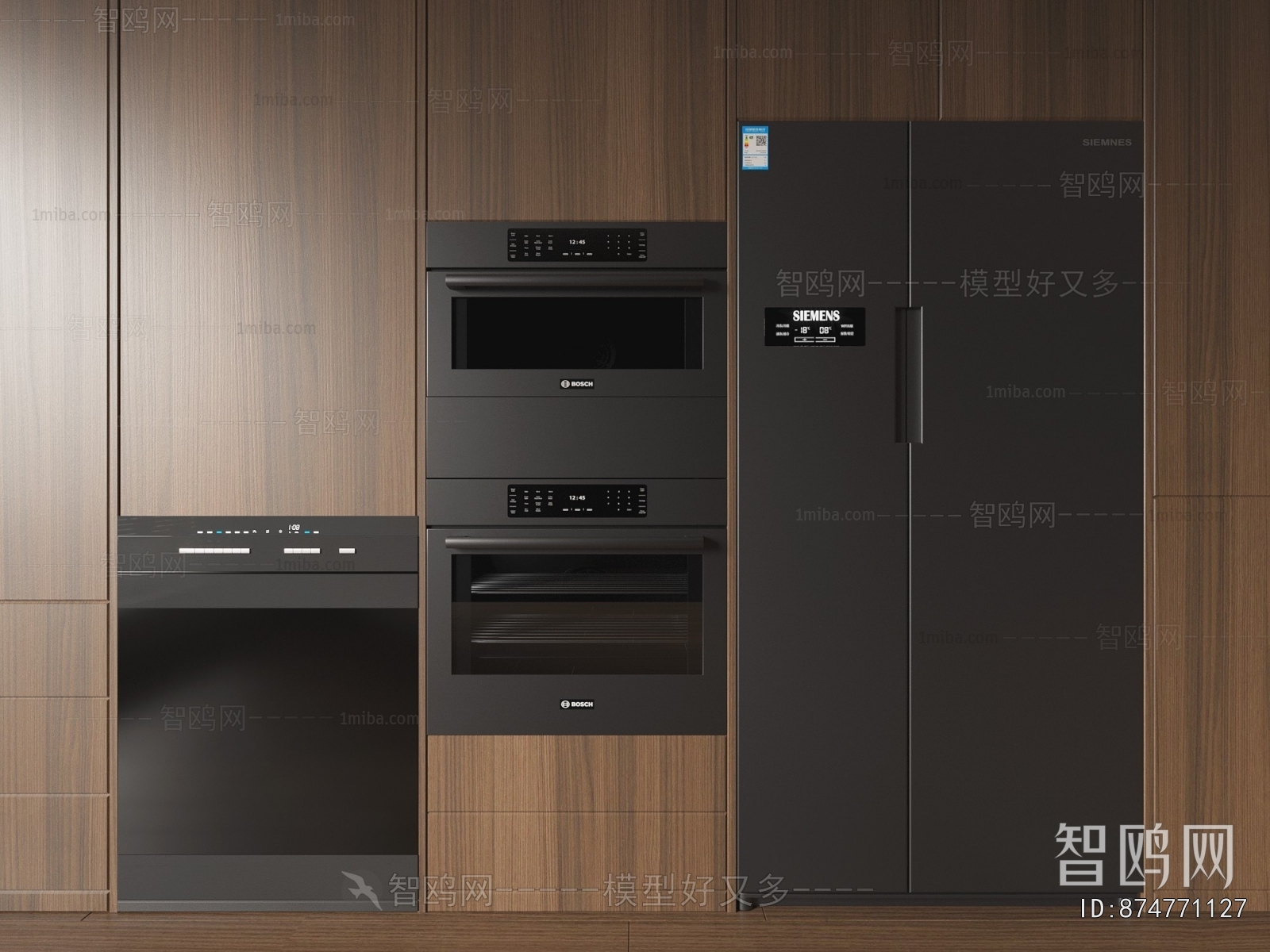 Modern Electric Kitchen Appliances