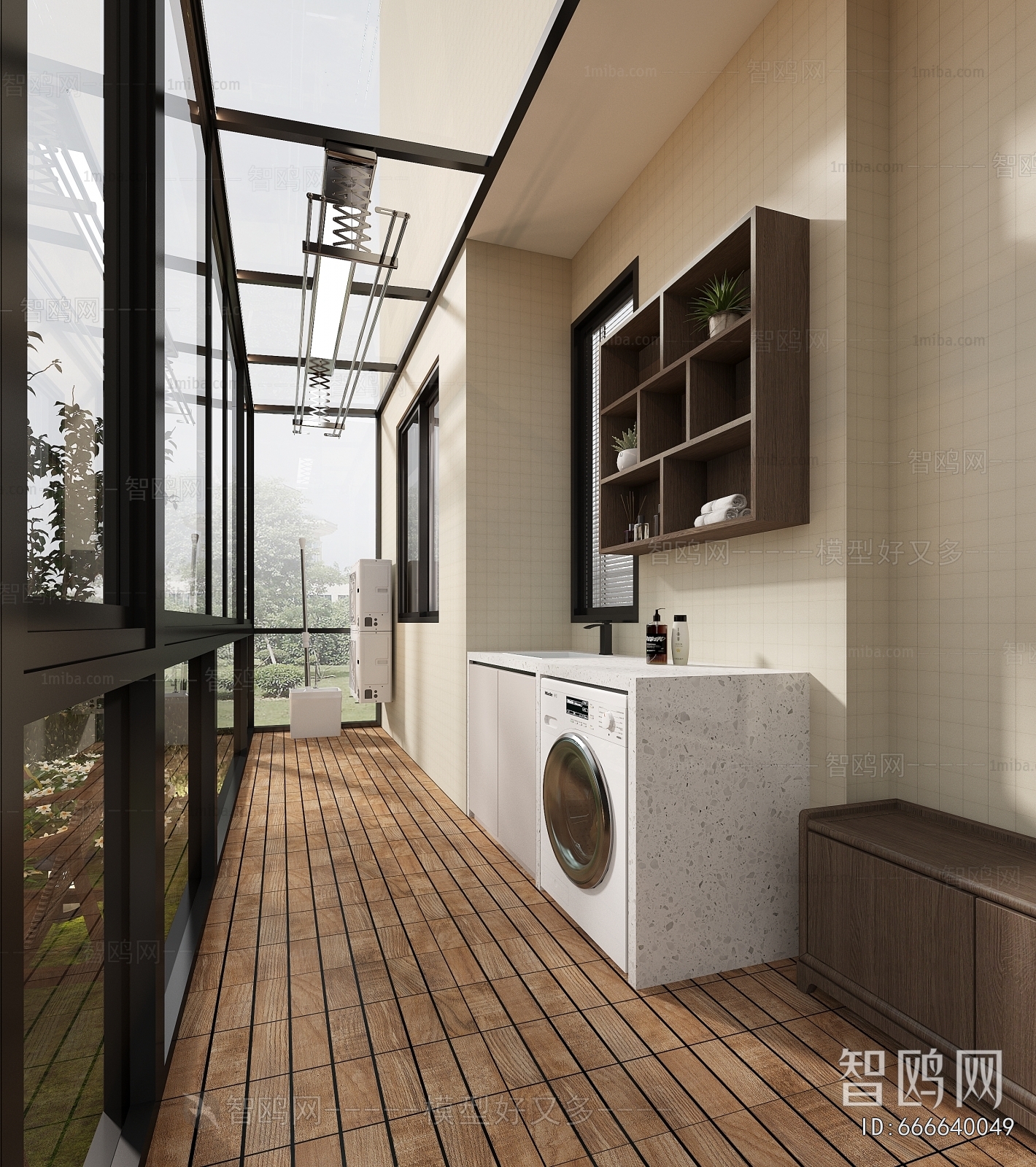 Modern Courtyard/landscape