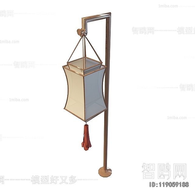 New Chinese Style Floor Lamp