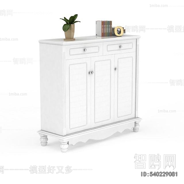 European Style Shoe Cabinet