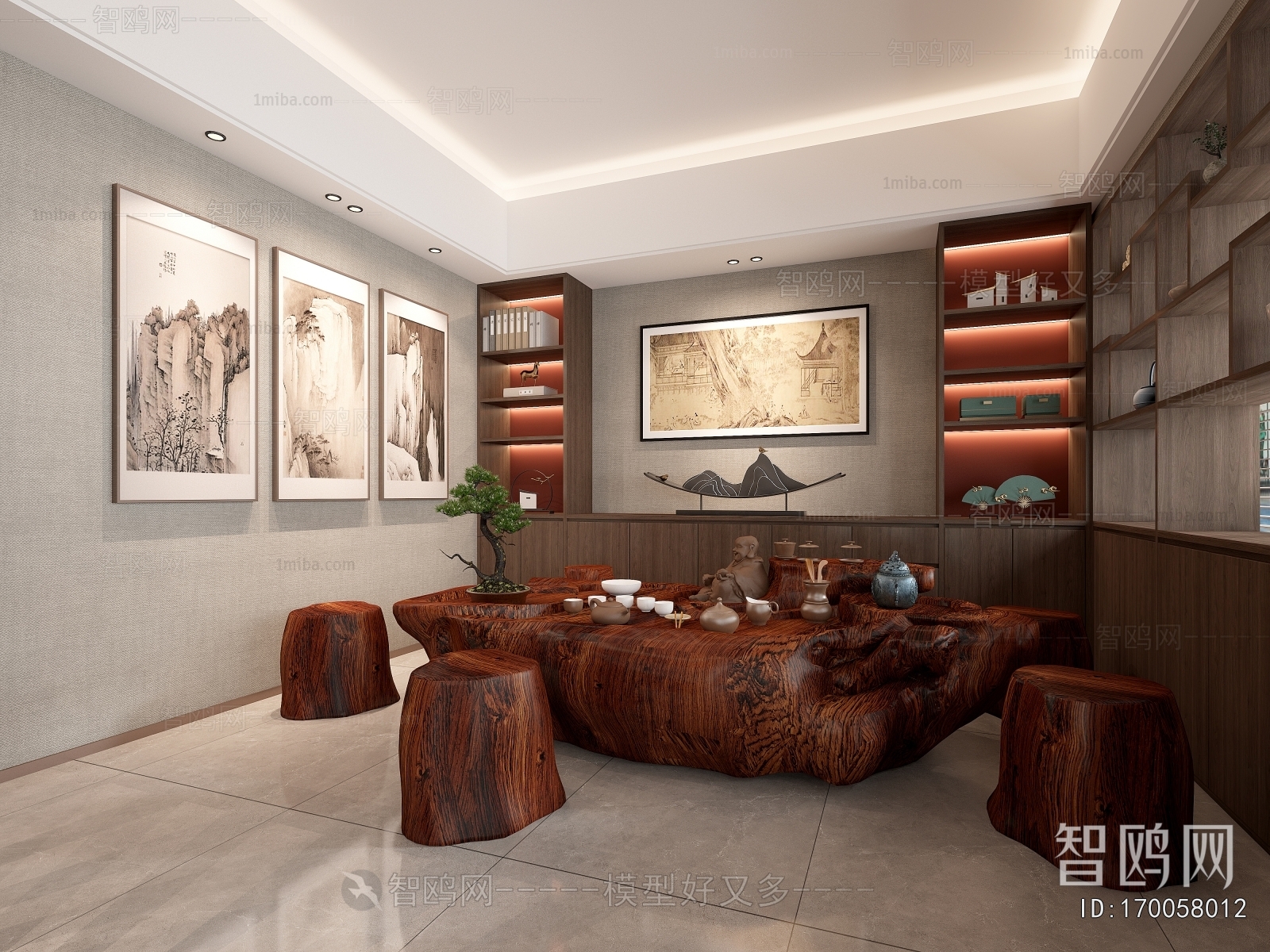 New Chinese Style Tea House