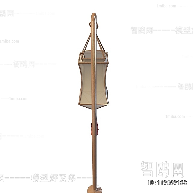 New Chinese Style Floor Lamp