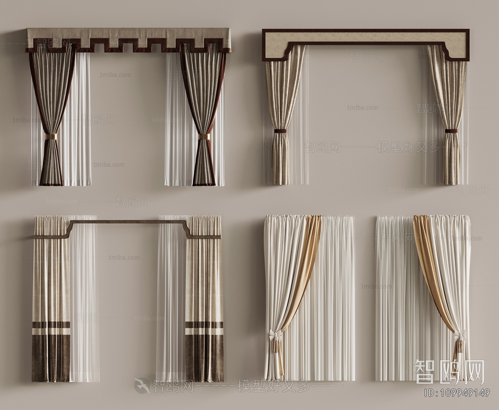 New Chinese Style The Curtain