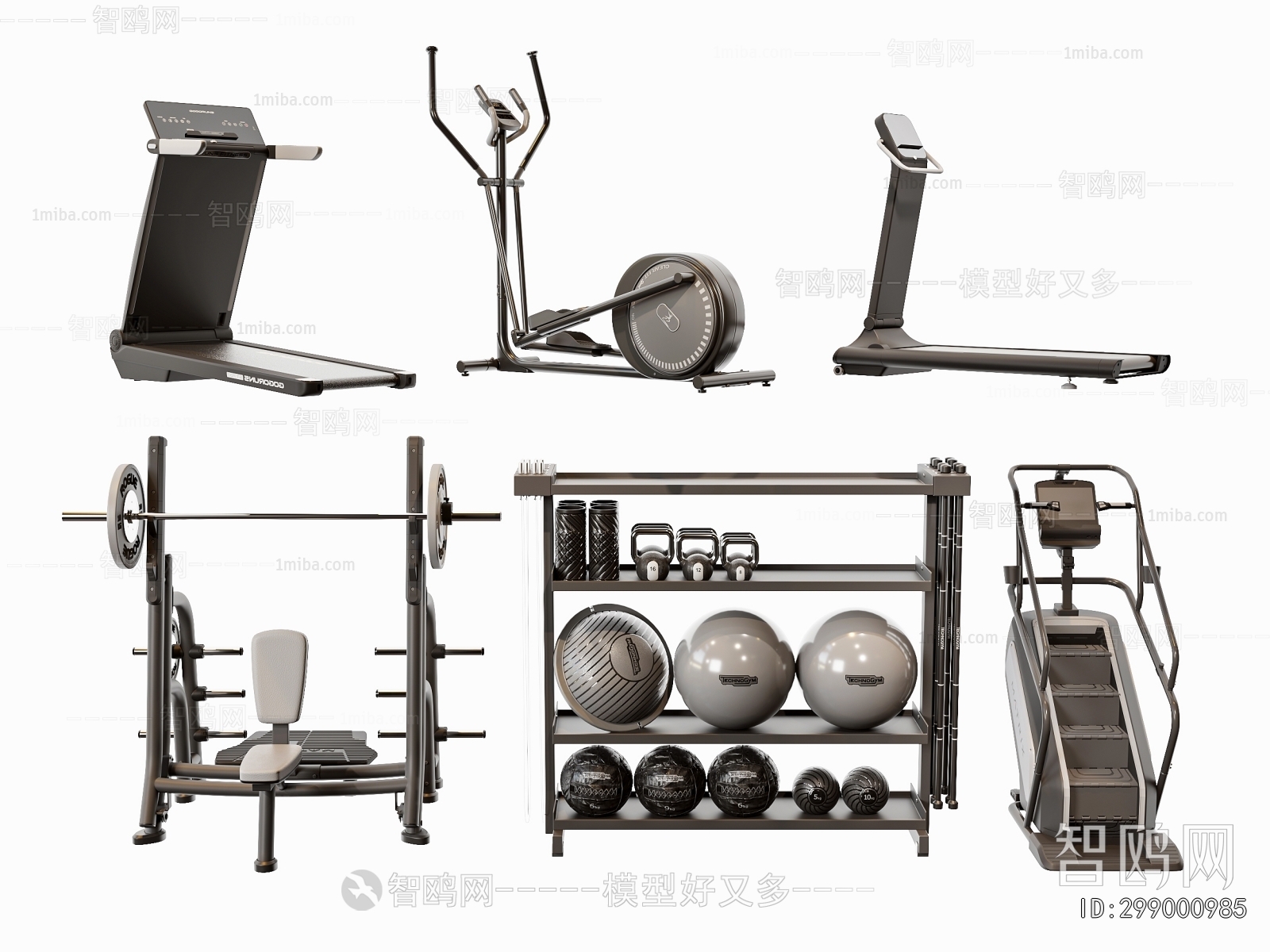 Modern Fitness Equipment