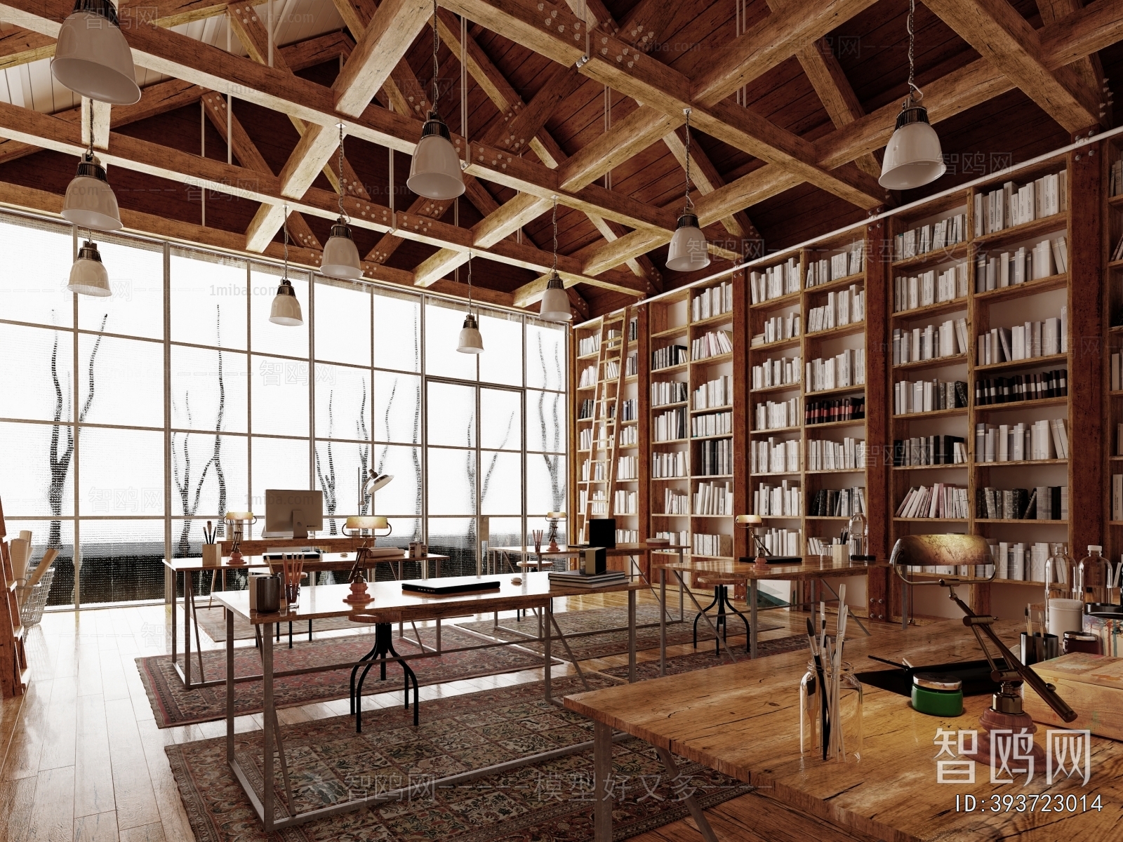 Nordic Style Bookstore Book Bar