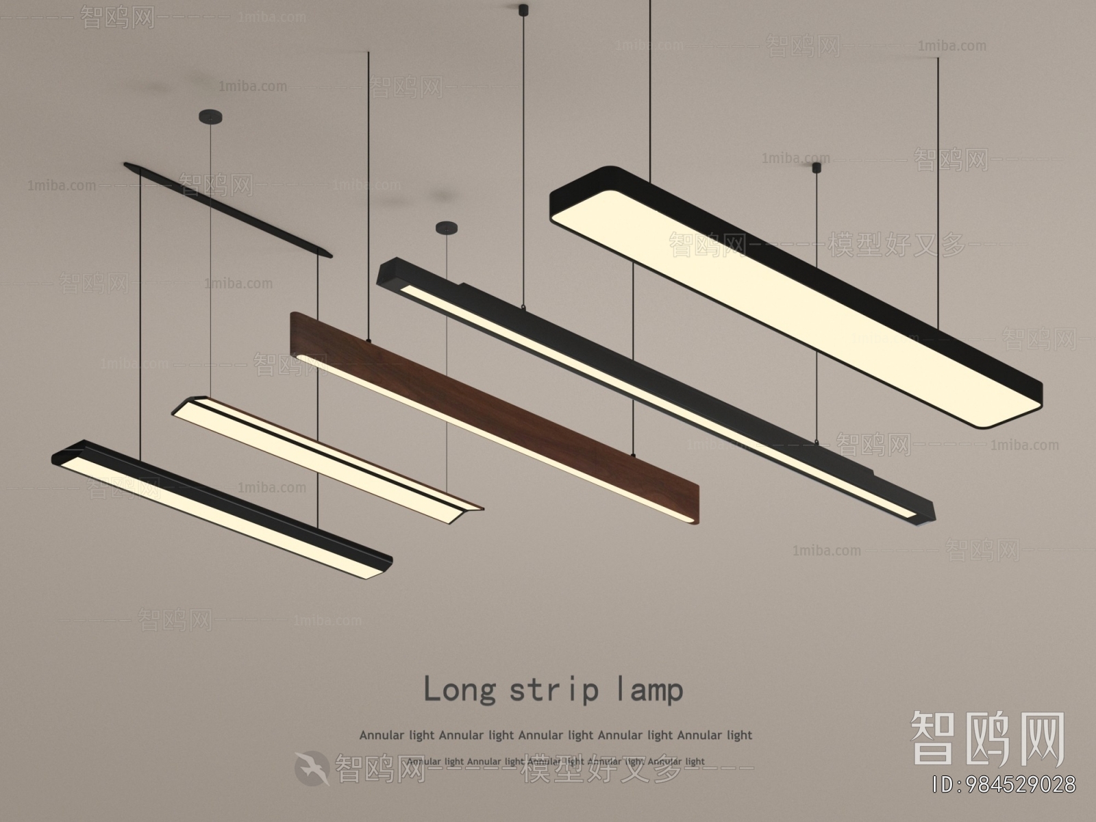 Modern Long Chandelier